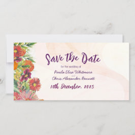 Cartão Plano de Salvar a Data do Casamento