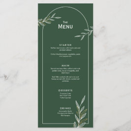 Cartão Plano Dourado de Evento de Casamento de Fol