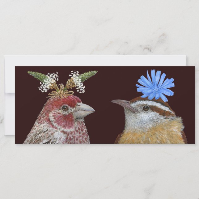 Cartão plano Edgar e Talulah (Frente)