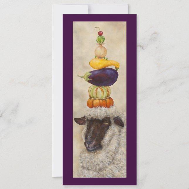 Cartão plano Harvester (Frente)