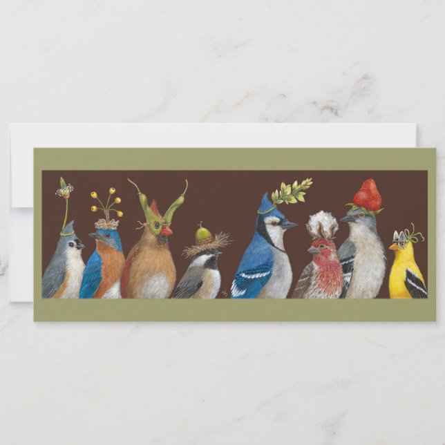 Cartão plano nº 2 do Jay Party (Frente)