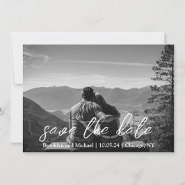 Cartão Plano para Salvar a Data