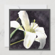 Cartão plano quadrado 5,25x5,25