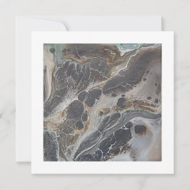 cartão plano quadrado serpente