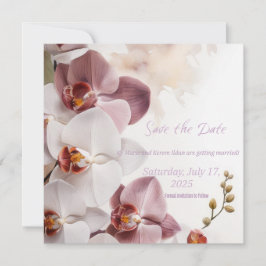 Cartão plano Salvar a data