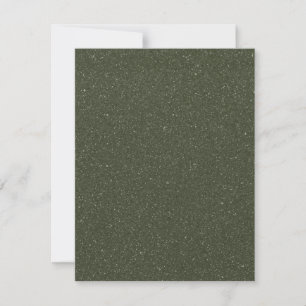Cartão Plano Verde com Musgo Manchado – Personaliz