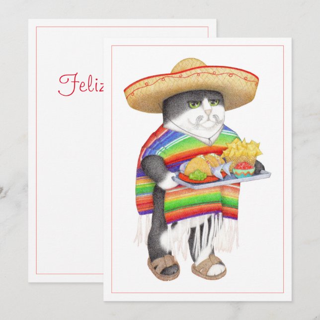 Cartão Plano WENDELITO Espanhol Natal 5x7 (Frente/Verso)