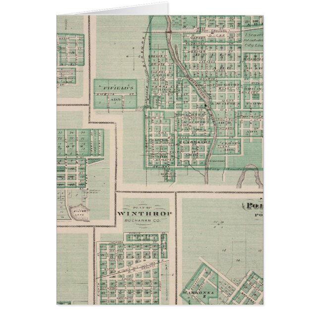 Cartão Planos de independência (Frente)