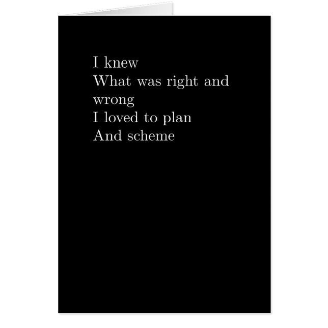 Cartão "Planos e regimes" (Frente)