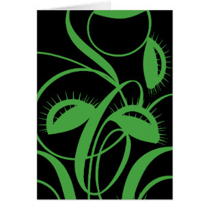 Cartão Planta Carnívora