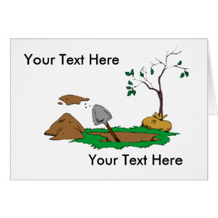 Cartão Plante uma árvore - 2