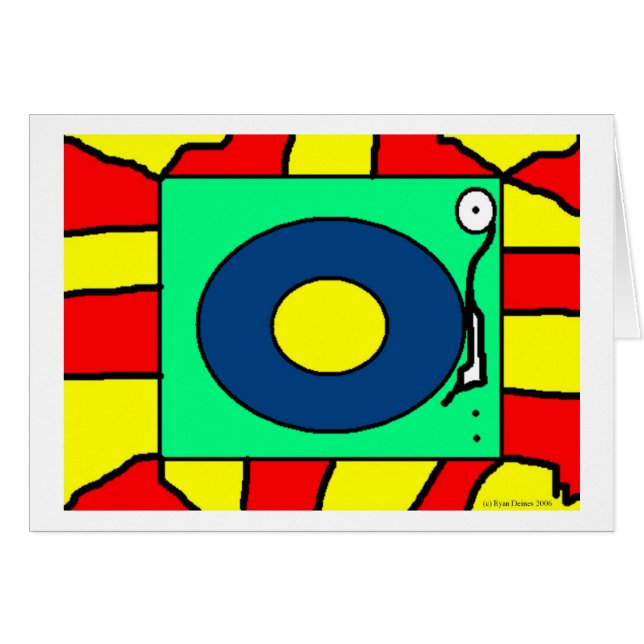 Cartão Player de gravação (Frente Horizontal)