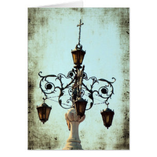 Cartão Plaza Light Music Notes Grunge All Occasion Vazio