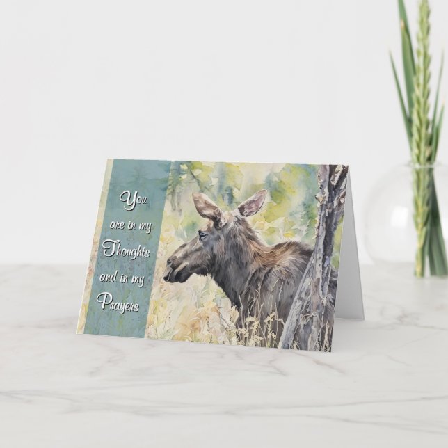 Cartão Please Know that I care Deeply (Frente)