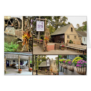 Cartão Plimoth Grist Mill - outubro de 2015