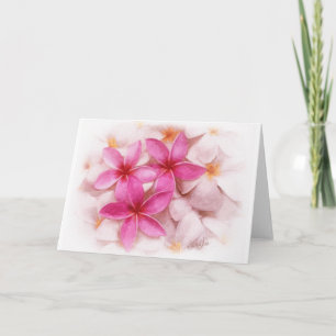 Cartão Plumeria