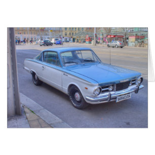 Cartão Plymouth Barracuda