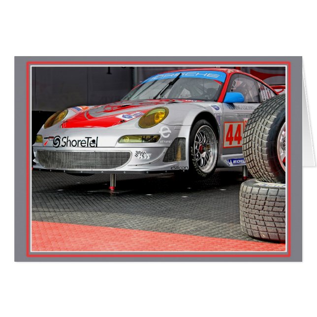 Cartão Pneus de chuva (Frente Horizontal)