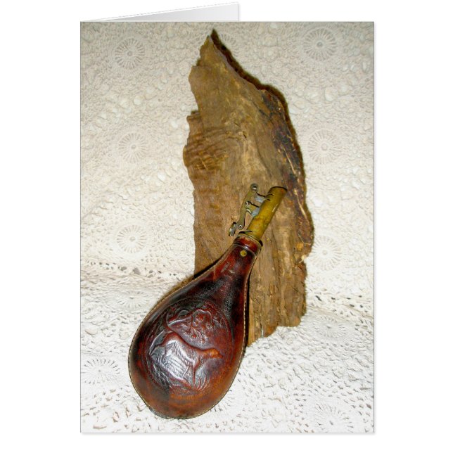 Cartão Pó Antiquado ou Balão de Foto - Guerra Civil (Frente)