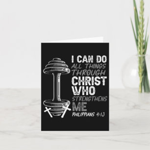 Cartão Pode Fazer Tudo, Jesus Cristo Cristão, Cristo, Wei