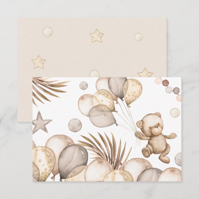 Cartão Podemos aguardar com antecedência a placa de vazio (Frente/Verso)