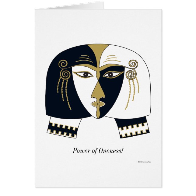 Cartão Poder do Oneness! (Frente)