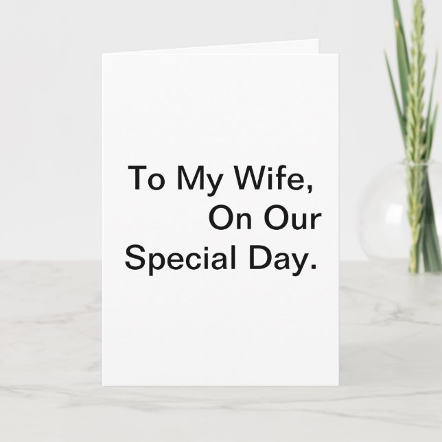 Cartão Poema de Aniversário (Frente)