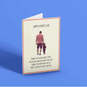 Cartão Poema do dia de os pais