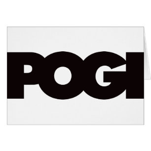 Cartão Pogi - preto