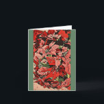 Cartão poinsétias<br><div class="desc">poinsétias</div>