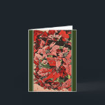 Cartão Poinsettias<br><div class="desc">Poinsettias</div>