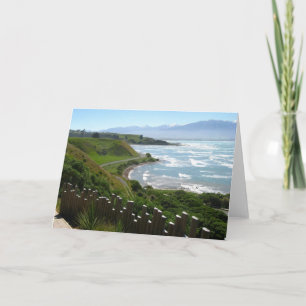 Cartão Point Kean Pathway, New Zealand Greeting Card