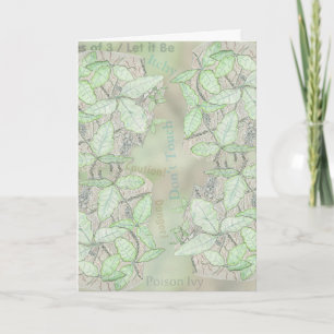 Cartão Poison Ivy Birthday