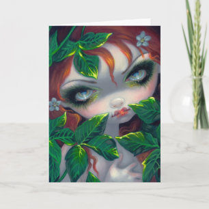 Cartão "Poisonous Beauties IV: Poison Ivy" Greeting Card