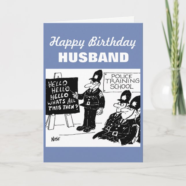 Cartão Polícia na Escola de Formação Policial (Frente)