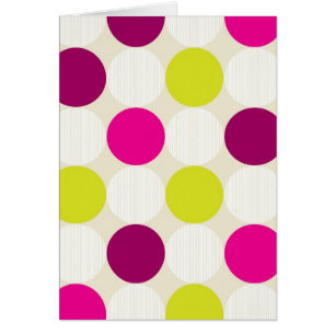 Cartão Polka Dots