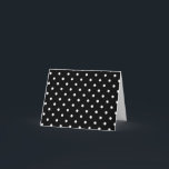Cartão Polkadots B&W<br><div class="desc">Polkadots B&W</div>
