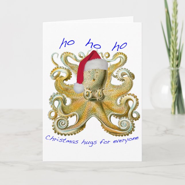 Cartão Polvo (Frente)