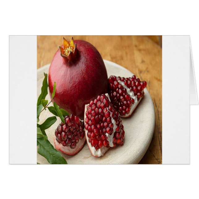Cartão Pomegranato (Frente Horizontal)