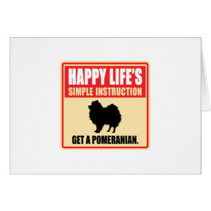 Cartão Pomeranian