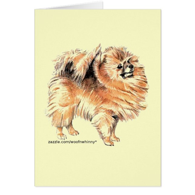 Cartão Pomeraniano! (Frente)
