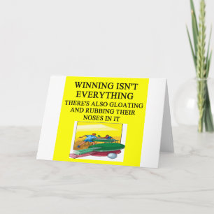 Cartão pong de tênis de mesa de