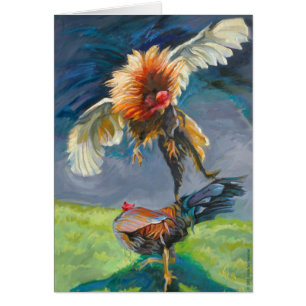 Cartão Pontapé alto