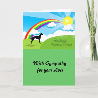 Cartão Ponte arco-íris