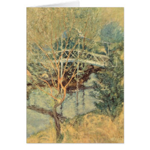 Cartão Ponte Branca de Twachtman, Impressionismo Antigo