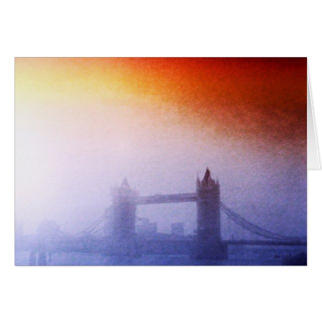 Cartão ponte da torre (Frente Horizontal)