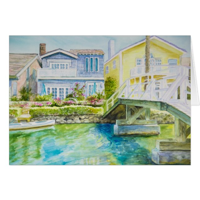 Cartão Ponte de Veneza (Frente Horizontal)