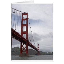 Cartão Ponte do Portão do Ouro São Francisco