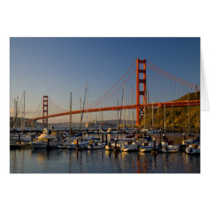 Cartão Ponte Golden Gate e São Francisco 2