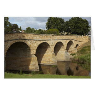 Cartão Ponte Histórica de Richmond (a mais antiga da Aust